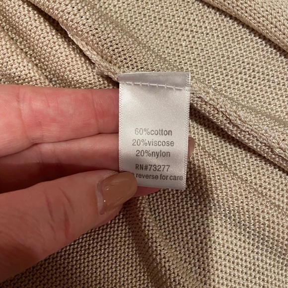 Simply Vera Wang Size Small Cardigan - Silky Button-Up - Picture 2 of 11